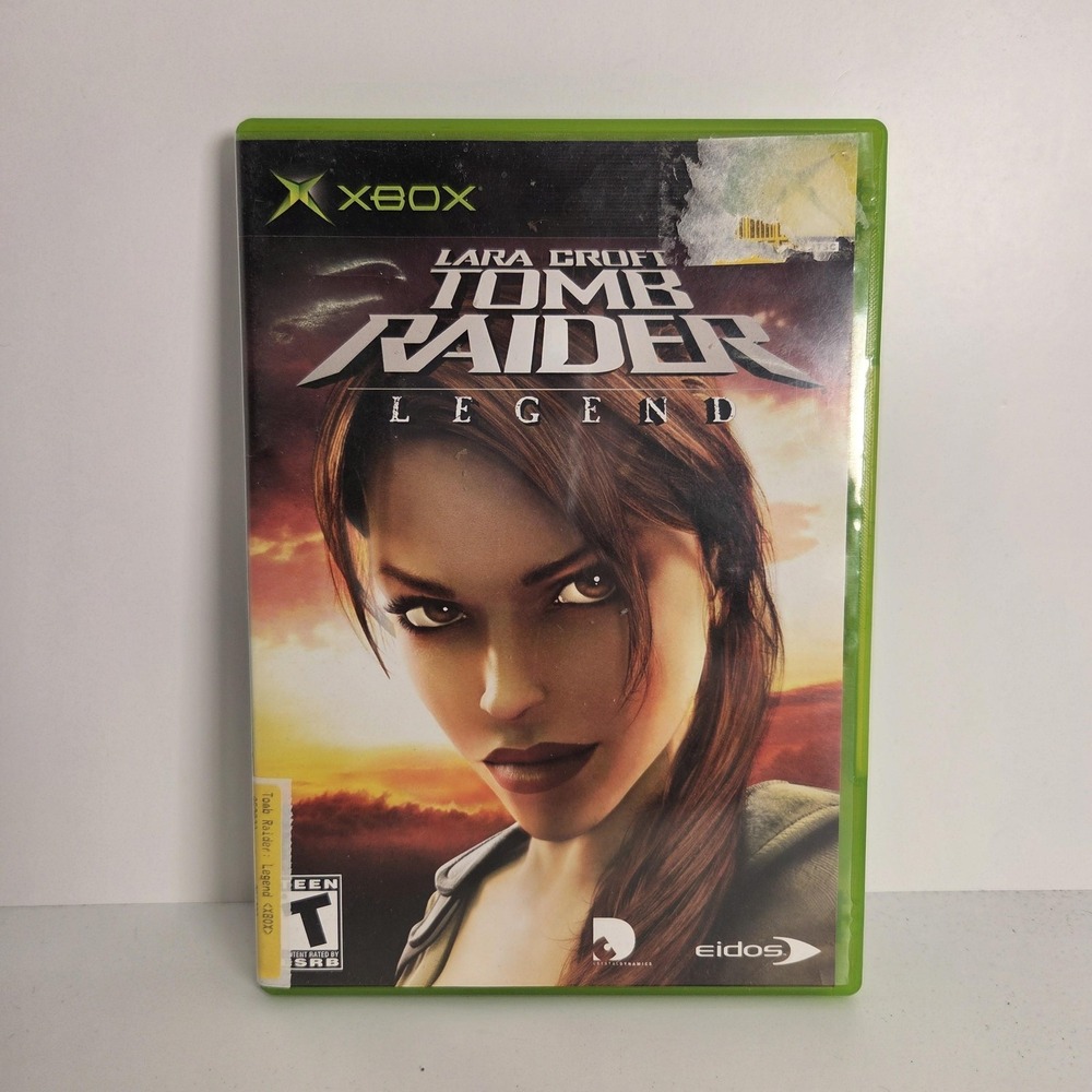 Lara Croft Tomb Raider Legend Microsoft Xbox Game CIB T Eidos 2006 NTSC-U/C